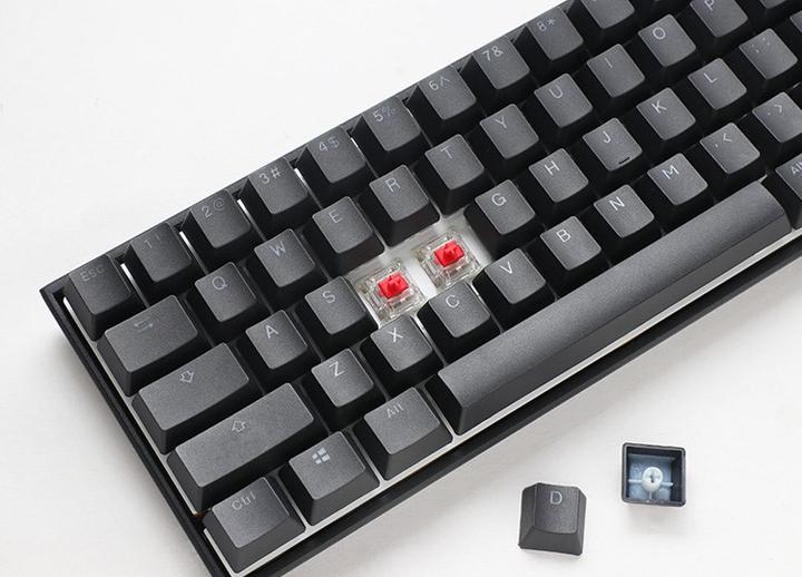 Actual product image Ducky Mecha Pro SF Gaming Keyboard, Cherry MX-Red (DE, Cable)