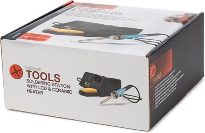 Actual product image Velleman Soldering station with LCD and ceramic heater