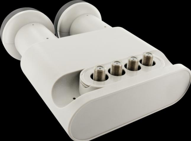 Produktbild Schwaiger Digitales Monoblock Quad LNB (Quattro LNB, 40mm)