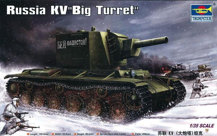 Produktbild Trumpeter Russischer KV "Big Turret"