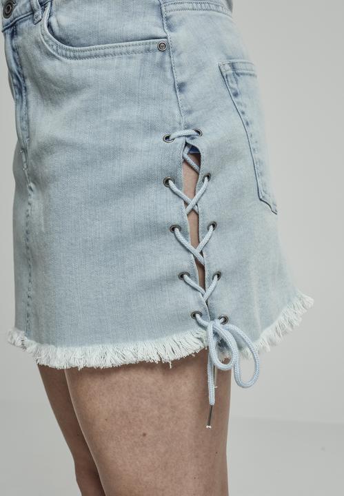 Produktbild Urban Classics Ladies Denim Lace Up Skirt