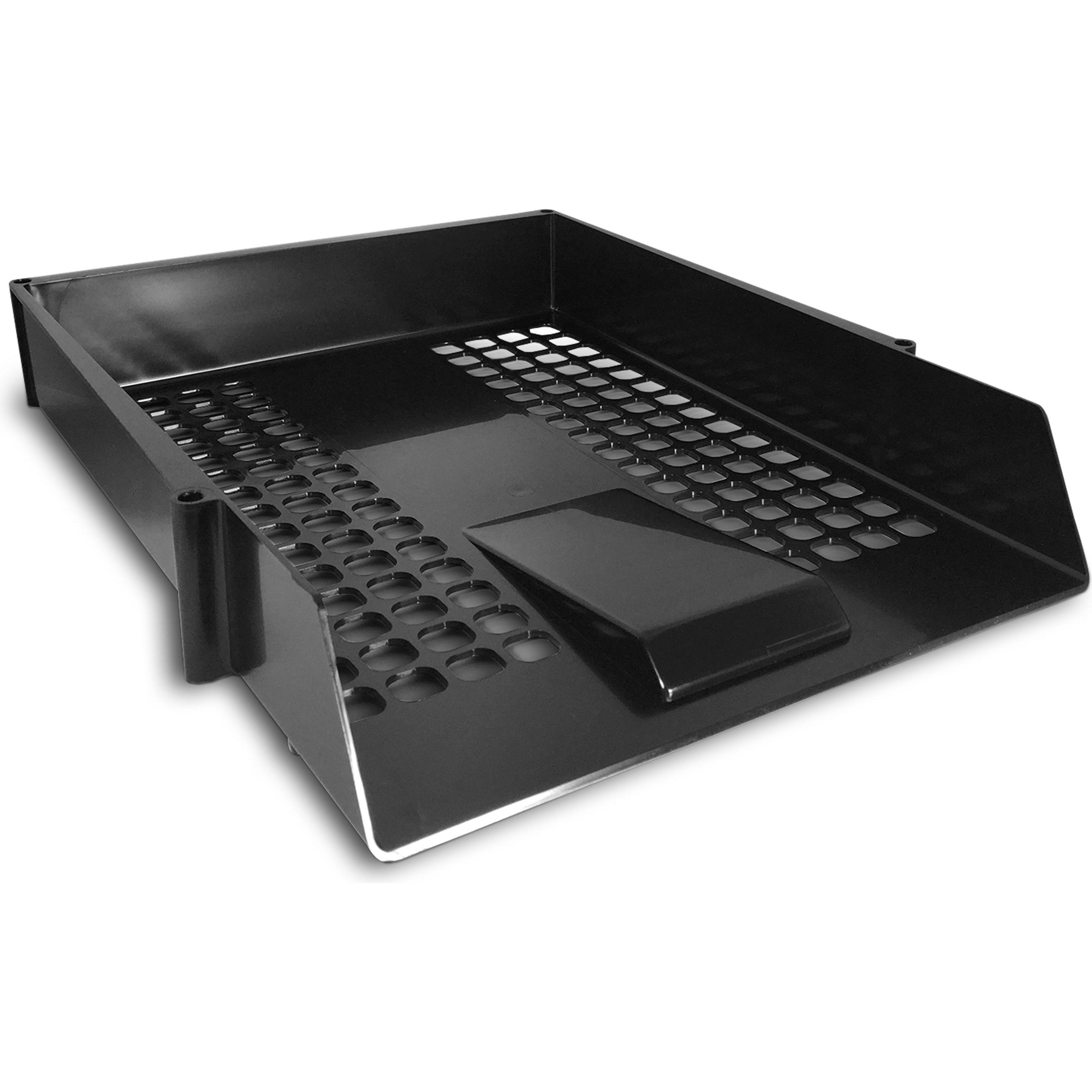 Deflecto, Dokumentenablage, Briefablage "Contract", schwarz (A4)