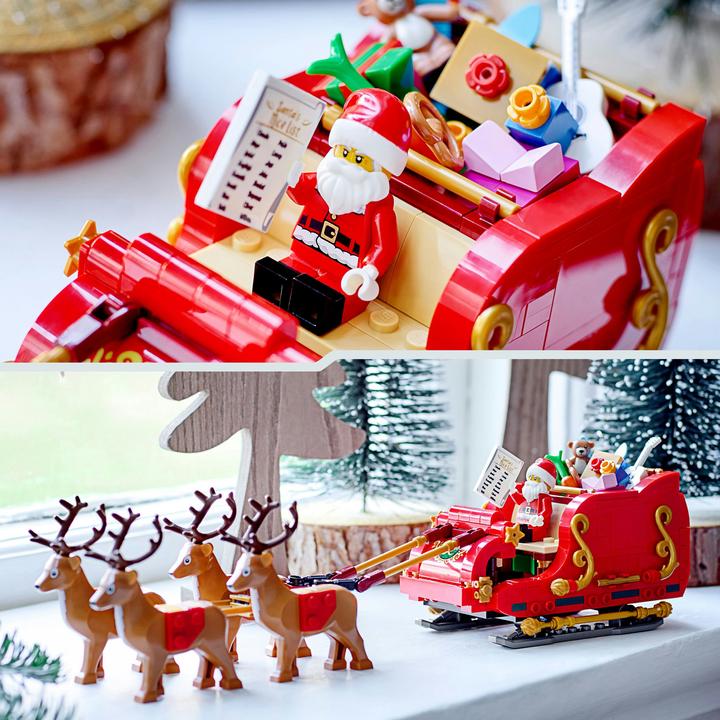 Actual product image LEGO Classic Santa Claus sleigh 40499 (40499, LEGO Classic, LEGO Rare Sets)