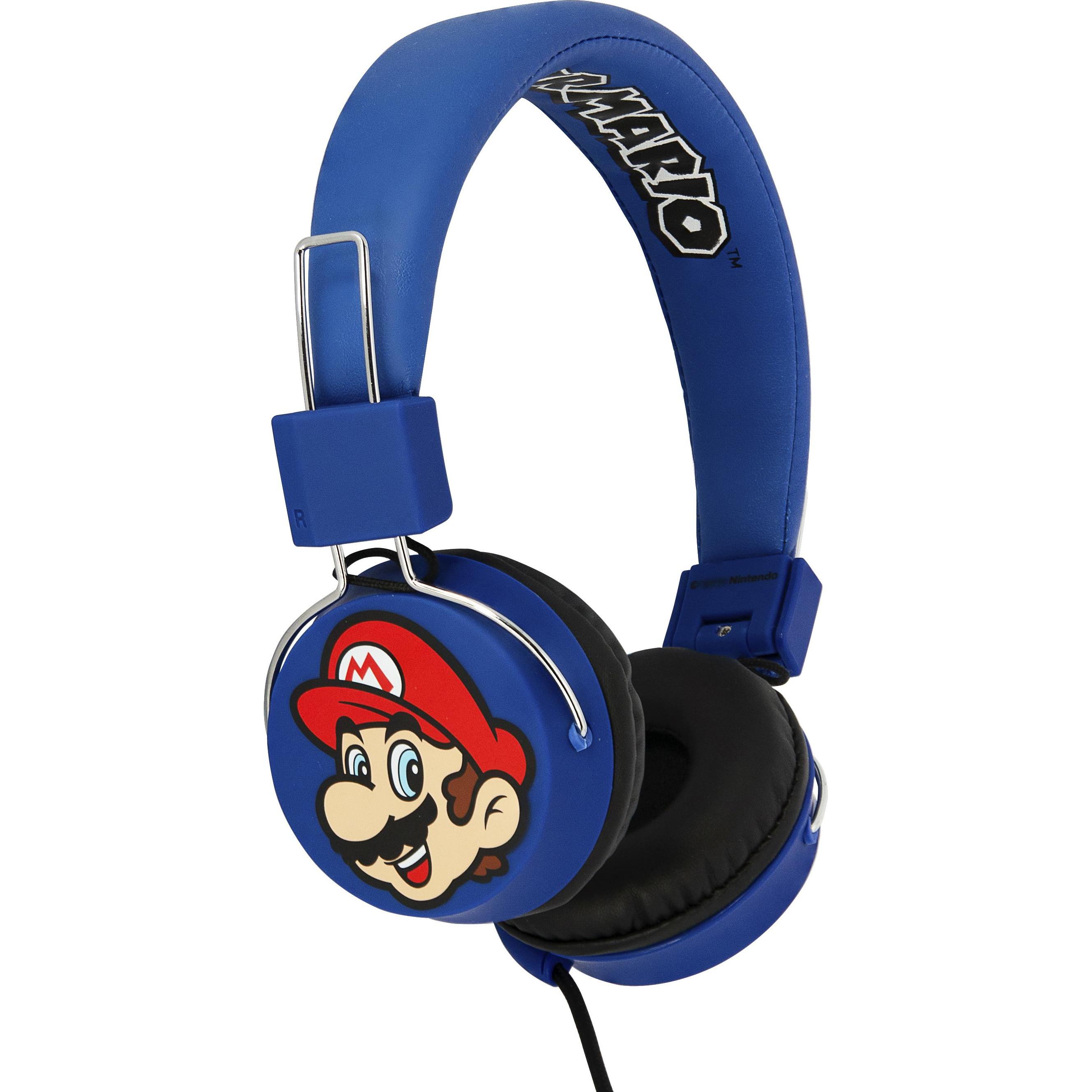 GED Cuffie OTL Mario & Luigi (Kabelgebunden), Gaming Headset, Blau