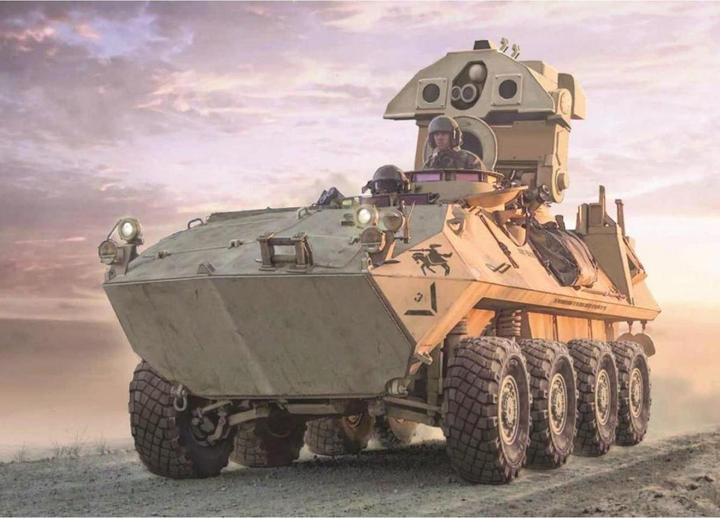 Actual product image 1:35 US LAV-25 T.U.A Light Armored Veh.