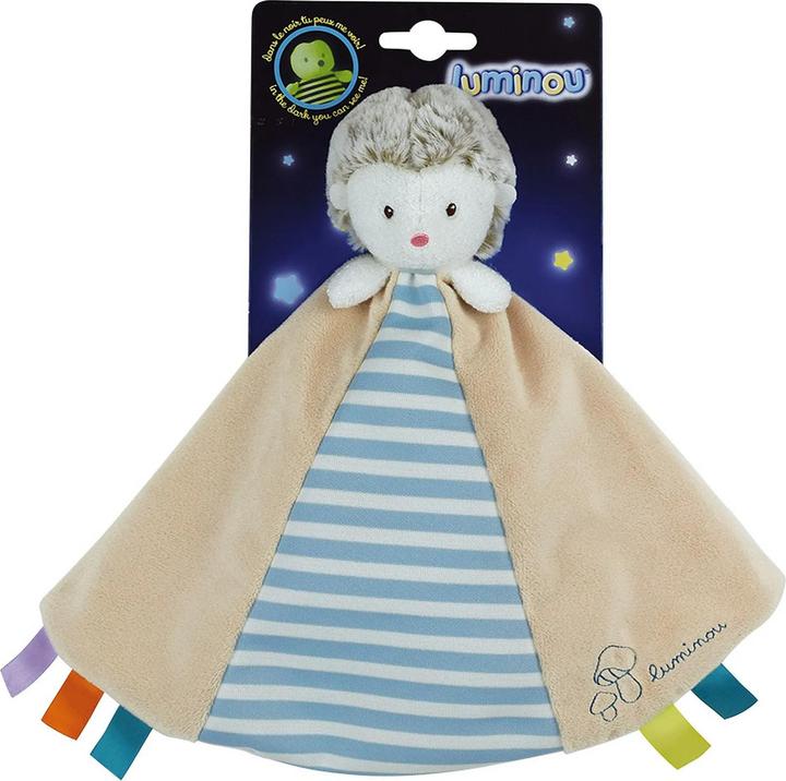 Image du produit Jemini doudou peluche herisson luminou