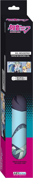 Actual product image ABYstyle Hatsune Miku Tappetino Mouse XXL: Miku & friends 90x40cm (XXL)