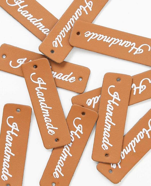 Immagine prodotto I Am Creative Handmade Label, braun/weiss