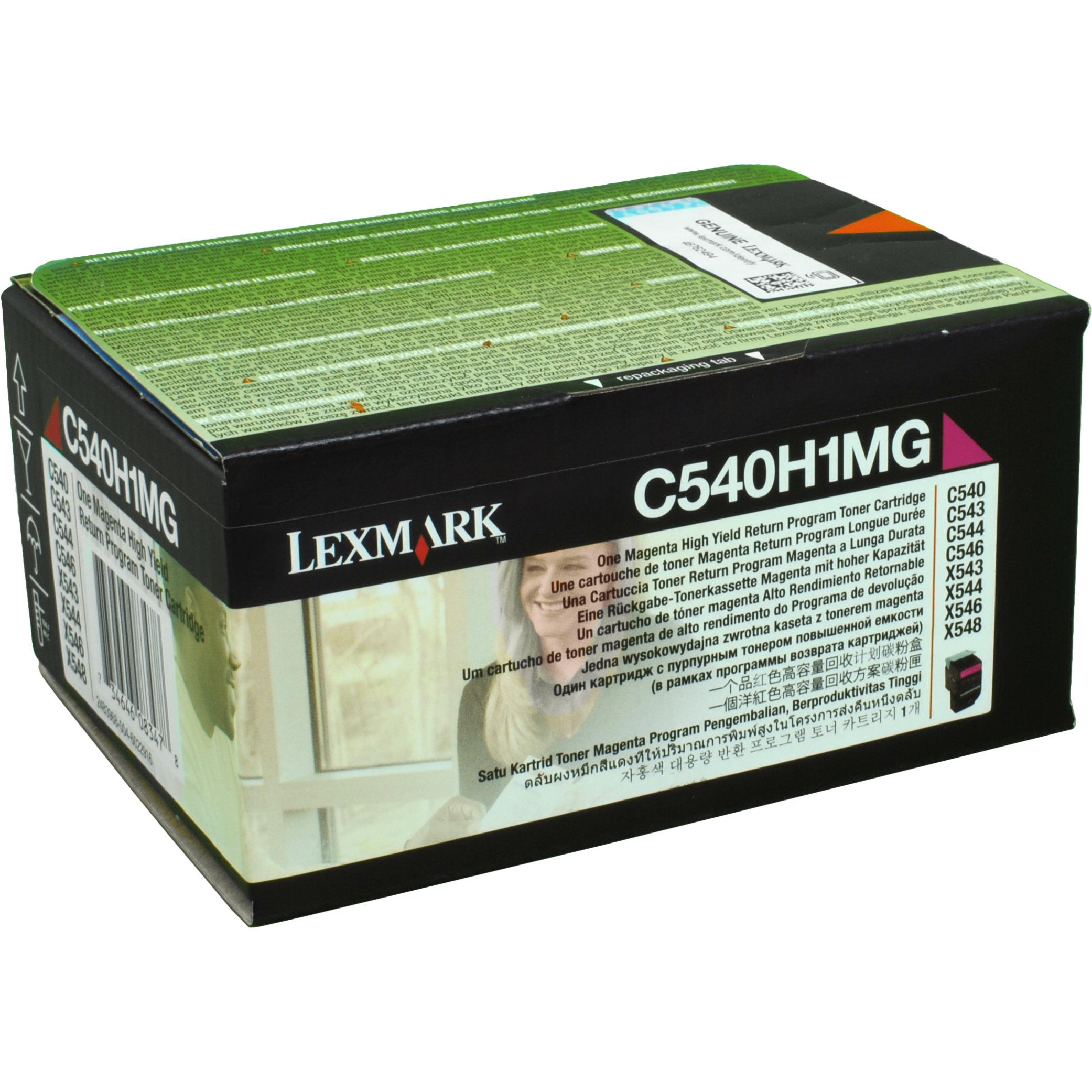 Lexmark, Toner, C540h1mg (M)
