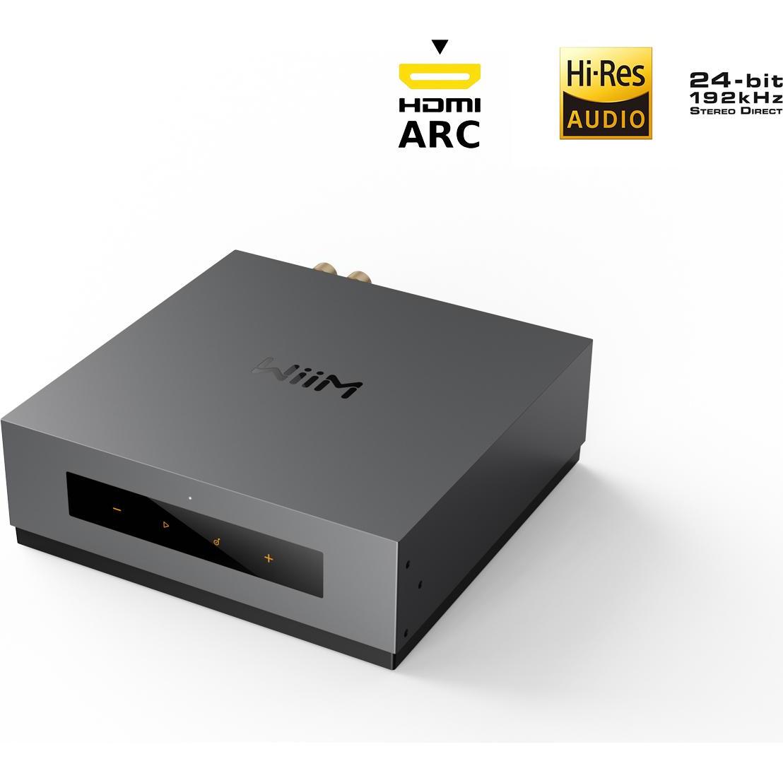 WiiM Suono LPWISND (Google Assistant, Apple Siri, Amazon Alexa), Altoparlante smart, Nero