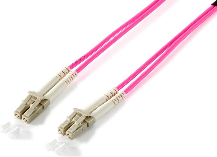 Immagine prodotto equip Cavo patch in fibra ottica LC->LC multimodale duplex OM4 vio (CAT8.1, 7.50 m)
