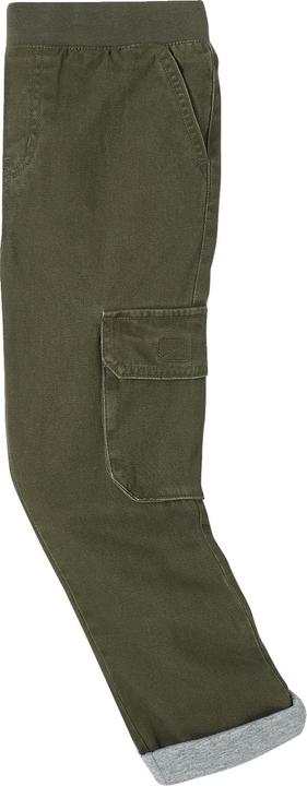 Actual product image Vertbaudet Boys' thermal cargo trousers with stretch waistband Oeko-Tex (110)