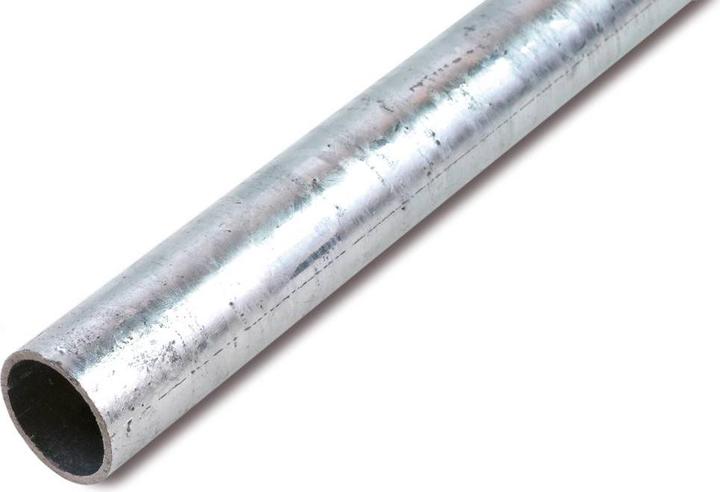 Actual product image Stålrør varmgalvaniseret 40 mm (1 1/2) 3 meter, 1250N - (3 meter)