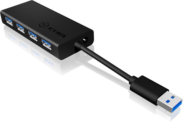 Immagine prodotto Icy Box Ib-Ac6104-B (USB-A, 4 Porti)