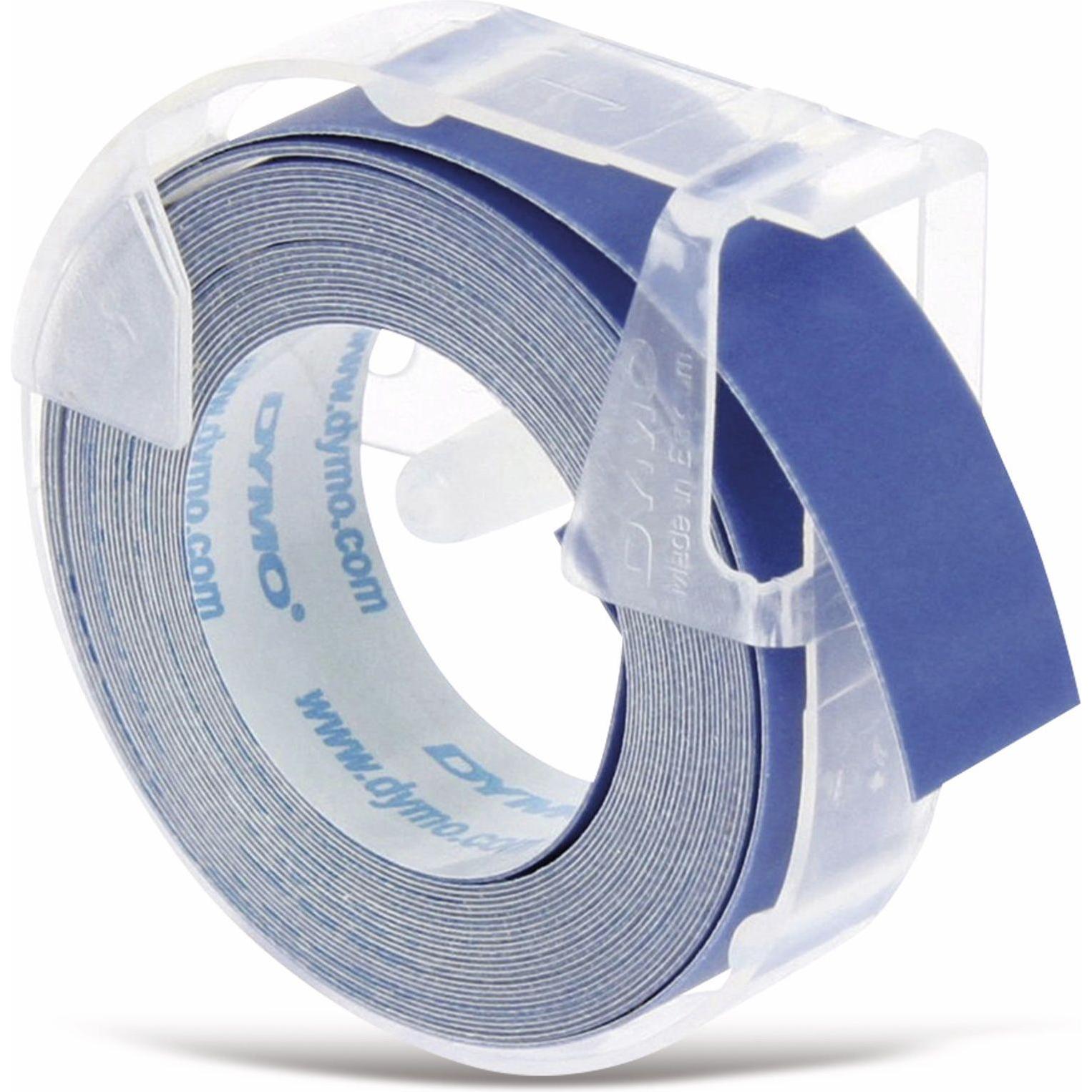 Dymo, Beschriftungsband, Prägeband 3D (0.90 cm, Blau)