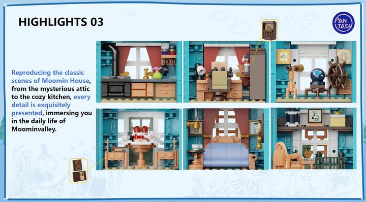 Produktbild Pantasy Moomin Haus