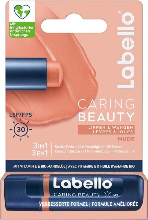 Actual product image LABELLO Caring Beauty Nude Stick 4.8g (Lip Care Stick, 172.50 ml)