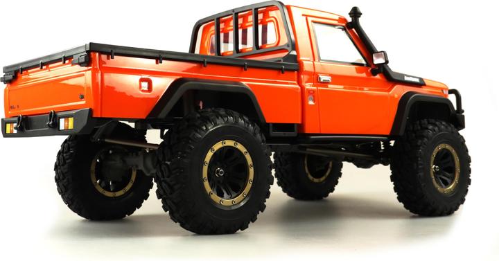 Actual product image Amewi Scale Crawler AMXRock RCX8P Pro ARTR Orange (ARR Almost Ready to Run)