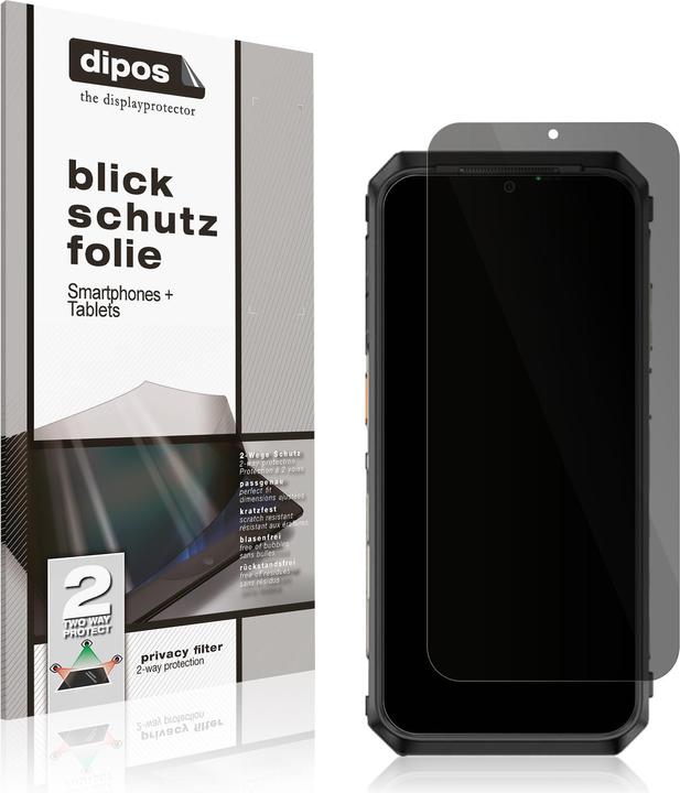 Actual product image Dipos Screen Protector 2-Way Anti-Shock (1 Piece, Ulefone Armor 18T)