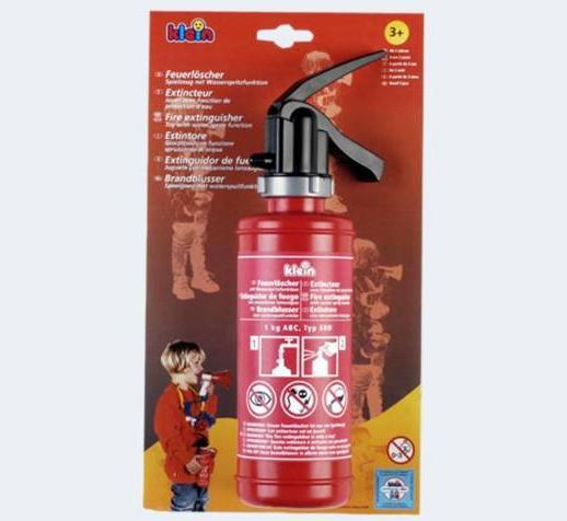 Actual product image Theo Klein Henry fire extinguisher