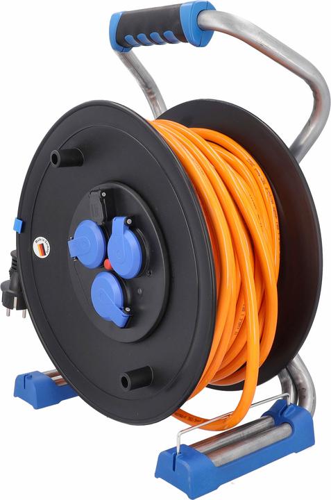 Produktbild As - Schwabe Kunststoffkabeltrommel mit USB (40 m, 2.50 mm²)