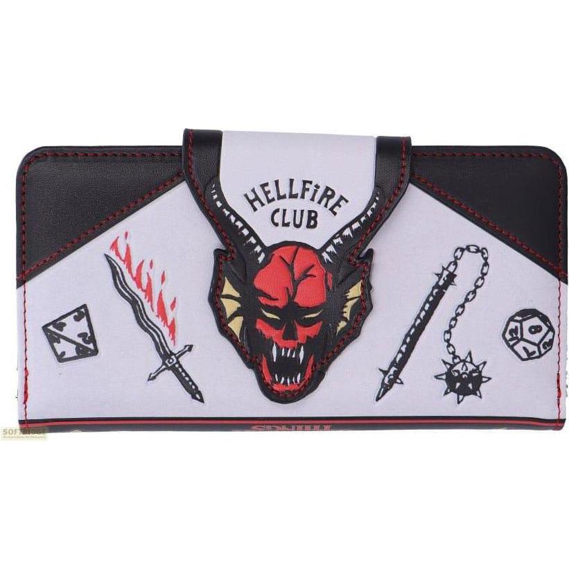 Nemesis Now, Portafoglio, Stranger Things Geldbeutel Hellfire Club 10 cm, Nero