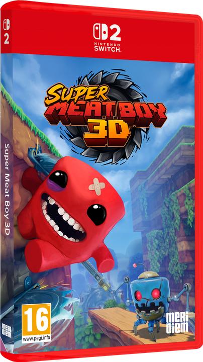 Actual product image Super Meat Boy 3D S.E. SWITCH UK (Switch 2)
