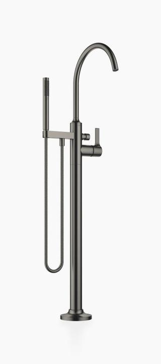 Produktbild Dornbracht VAIA Wannen-Einhandbatterie, Standrohr für freistehende Montage, Schlauchbrausegarnitur