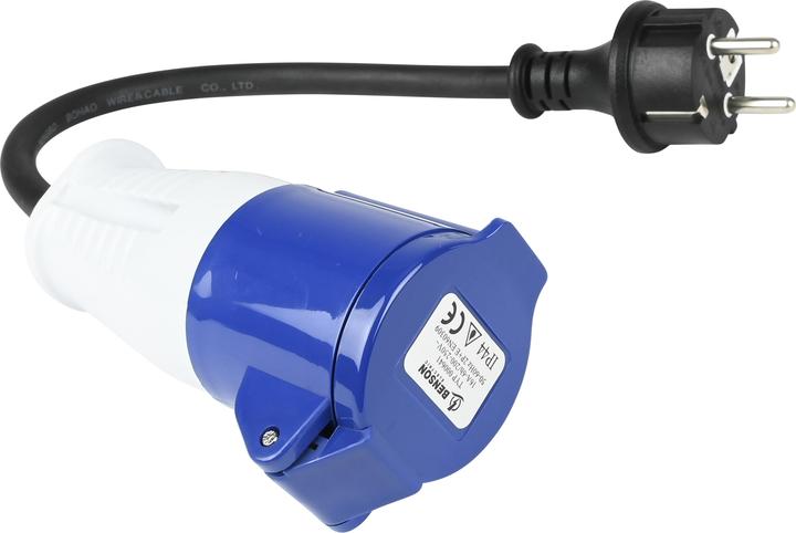Actual product image Benson Electric CEE adapter connector (CEE 32/5)