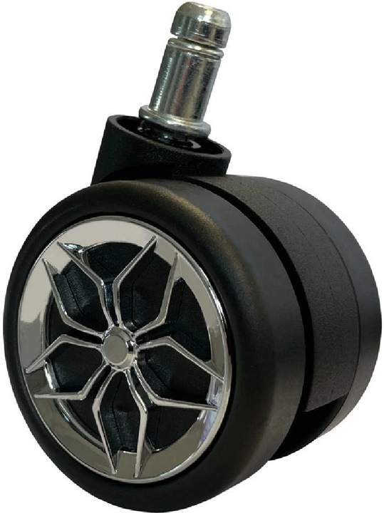 Produktbild LC-Power Rollen LC-CASTERS-2-DRIFT 5er Set Chrom