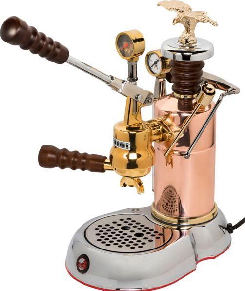 Actual product image La Pavoni LPLESE01EU, espresso machine Esperto Edotto, Cuivre/chrome/or