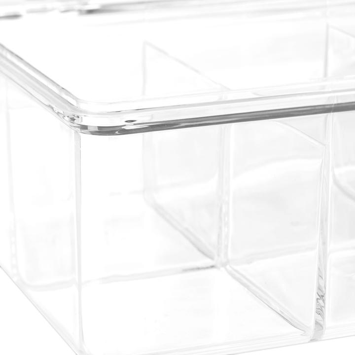 Actual product image Relaxdays Tea Box, 6 Compartments