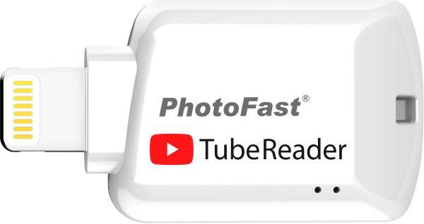 Produktbild PhotoFast TUBEREADER - microSD card reader for iOS (Lightning)