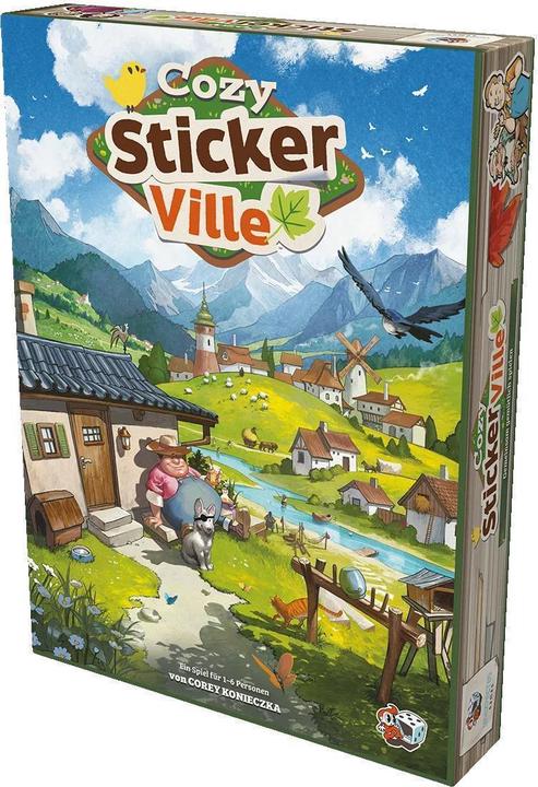 Productafbeelding Cozy Stickerville DE (Duits, 1 - 6 Spelers)