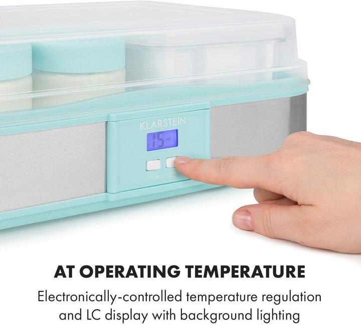 Actual product image Klarstein Gaia Greek Yoghurt Maker, Pastel Blue