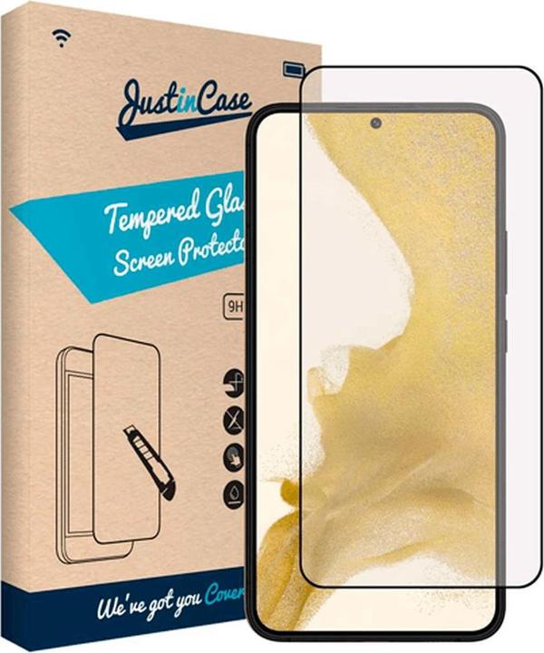 Produktbild Just in Case Galaxy S22 Full Cover Tempered Glass (Black) (1 Stk., Samsung Galaxy S22)