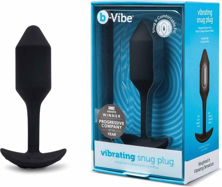 Immagine prodotto B-Vibe Snug Plug vibrante 5 (XXL) Nero