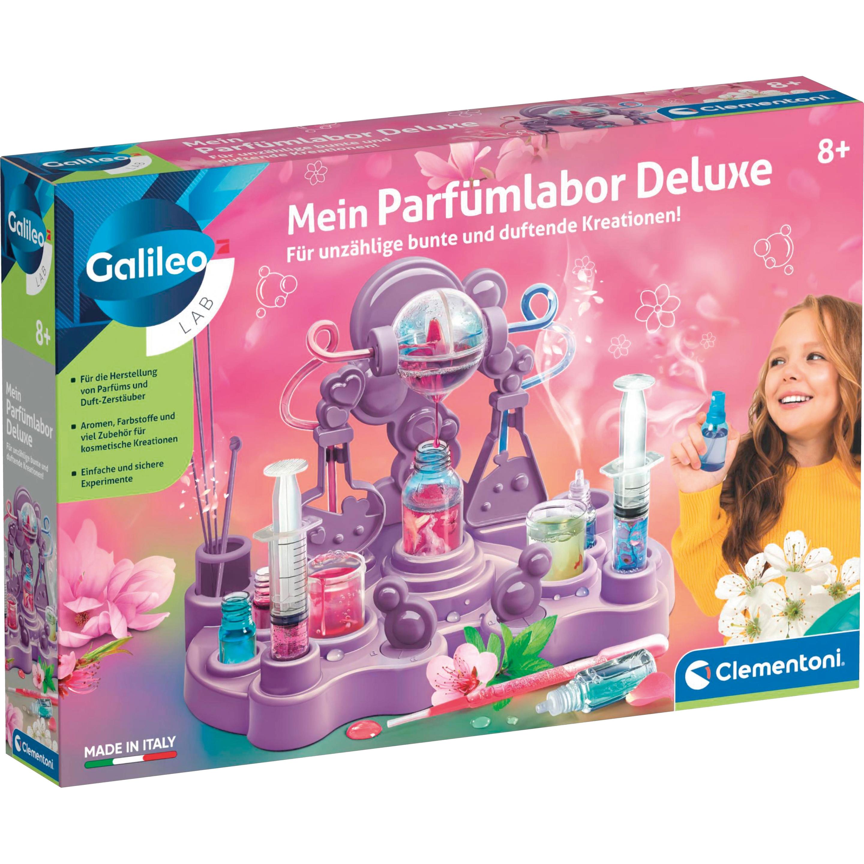 Clementoni Multicolore Galileo Mein Parfümlabor Deluxe