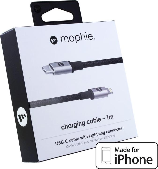 Immagine prodotto mophie Cavo di ricarica da USB-C a Lightning MFI Apple (USB 3.2 Gen 1)