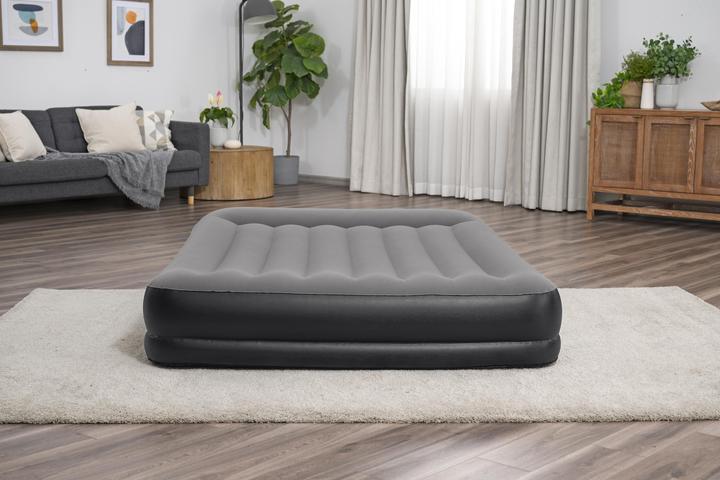 Image du produit Bestway Matelas gonflable 2 places Queen Tritech avec pompe USB intégrée 2,03 m x 1,52 m x 36 cm