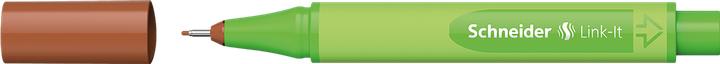 Actual product image Schneider Fineliner Link-It - Brown (Brown, 1 x)