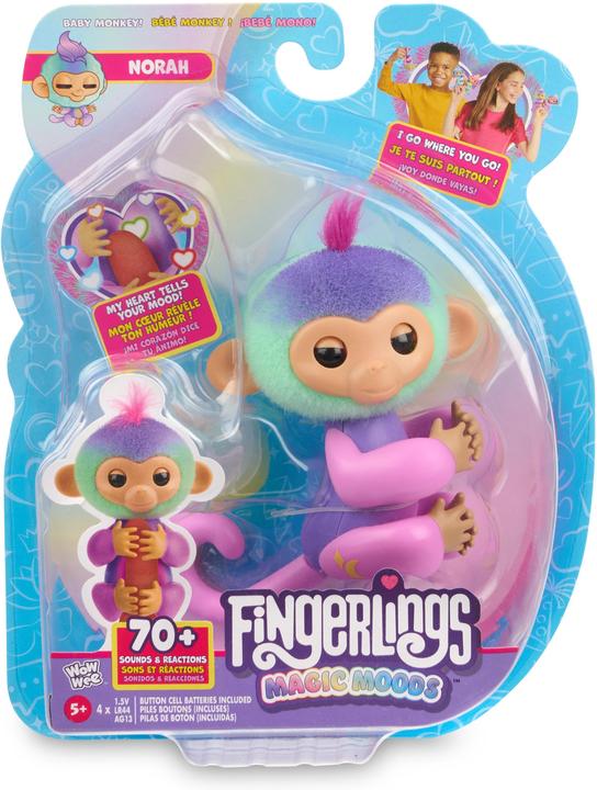 Actual product image WowWee FINGERLINGS Fortune Telling Fingerling Magic Mood Abe