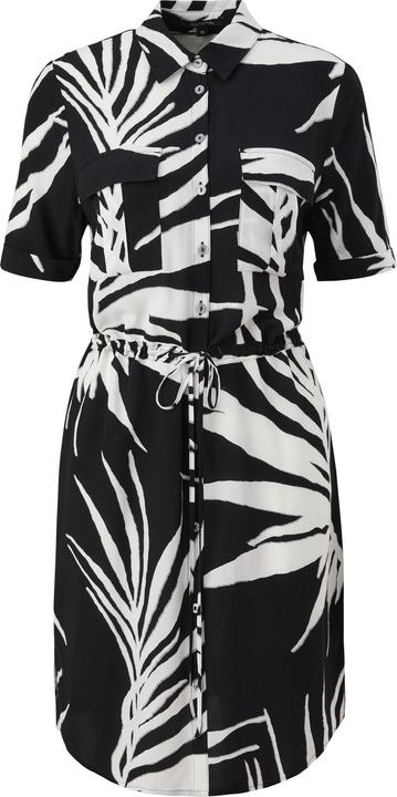 Image du produit Comma Viskosekleid mit Crêpestruktur (34)