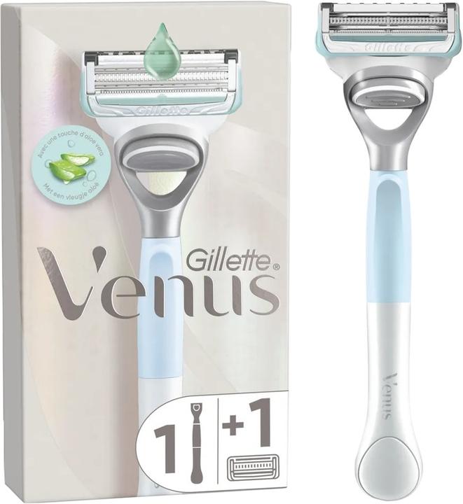 Immagine prodotto Gillette Venus - Sistema di rasatura per pelle e peli pubici - 1 lametta - 100 Ml