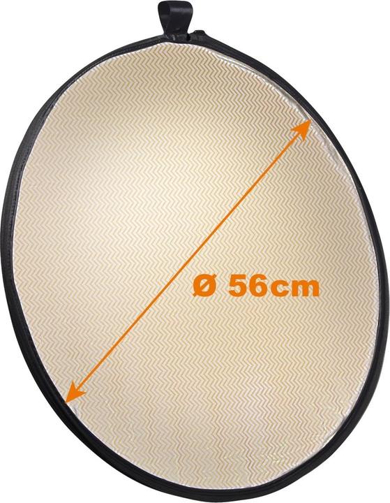 Immagine prodotto Walimex 5in1 Set di riflettori pieghevoli (Riflettore pieghevole, 56 cm)