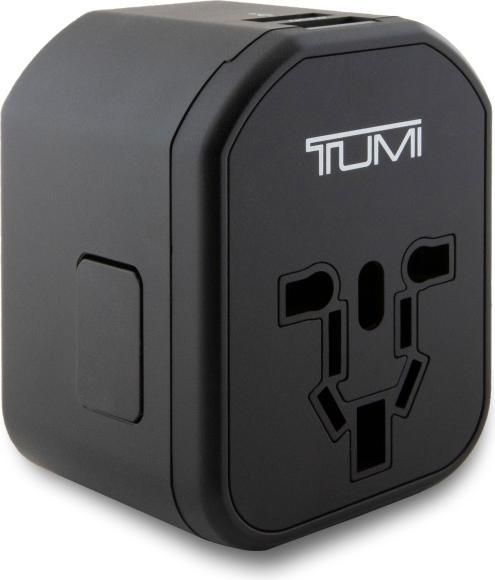 Produktbild Tumi TUTA20WMSLK travel adapter 20W USB-C / 2xUSB-A black (USB-C, 3 Ports)