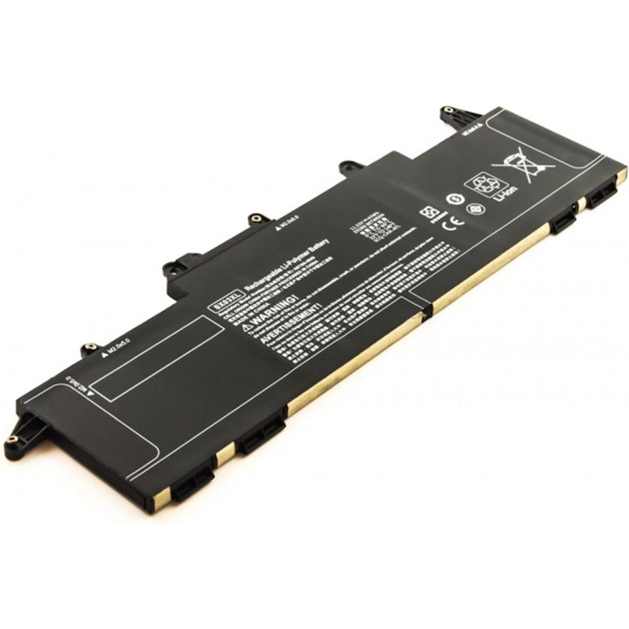 AGI Akku kompatibel mit HP SX03045XL (1 Zellen, 3550 mAh), Notebook Akku, Schwarz