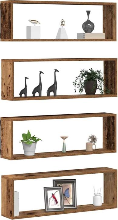 Produktbild vidaXL Wandregal (15 x 15 x 26 cm)