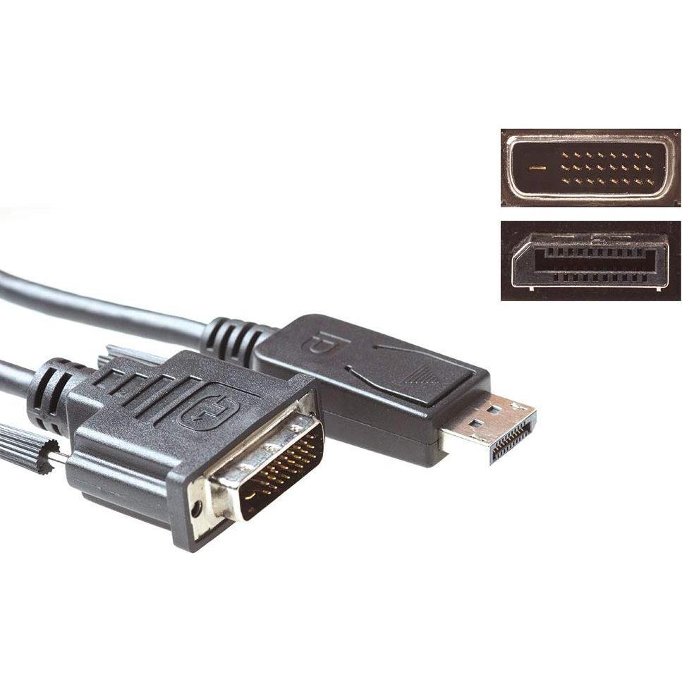 Thumbnail - ACT Conversion adapter DisplayPort male to Mini DisplayPort female. Type: Adapter Mini dp female (Mini DP, 6 cm), Data +...