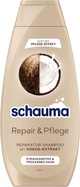 Produktbild Schwarzkopf schauma Repair & Pflege Shampoo 400 ml (Flüssiges Shampoo, 400 ml)